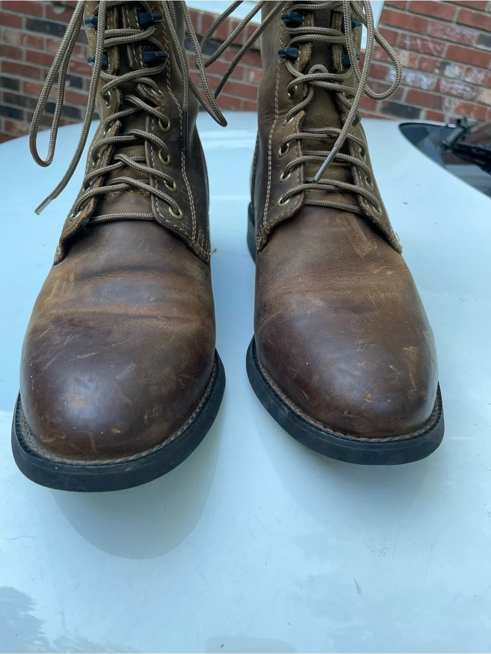 Ariat Heritage Lacer Western Boots Size 8.5 D